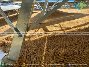 Red de Fibra de Coco de Textura Natural para Protección del Suelo y Mejora de la Estabilidad del Paisaje en Obras de Ingeniería Ambiental - Product Image 4