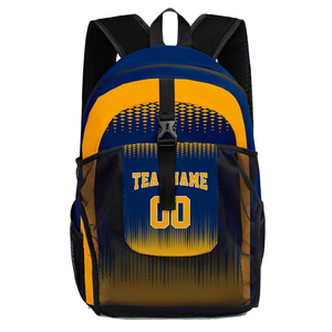 Sac à dos de sport en nylon personnalisé, design pliable populaire, sacs de basketball imperméables en polyester, sacs à dos de sport d'extérieur - Product Image 5