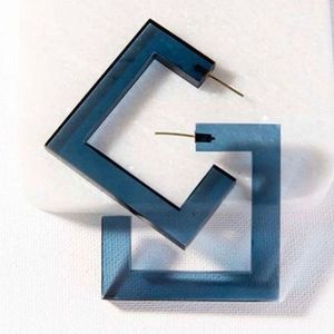 ต่างหูเรซิ่นพรีเมียมสำหรับผู้หญิง เครื่องประดับงานปาร์ตี้สุดเก๋ ดีไซน์เงางาม งานแฮนด์เมด ศิลปะสร้างสรรค์ และเครื่องประดับแฟชั่นทันสมัย - Product Image 2