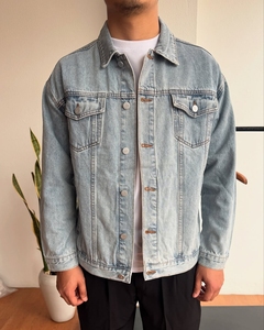 Super Quality <b>Custom</b> Pockets Jean <b>Denim</b> <b>Jacket</b> 100% Cotton Button Closure Plus Size New Sale Fashion - Product Image 2
