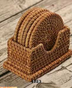 High Quality Rope Coasters Handmade Modern Tea <b>Cup</b> <b>Mats</b> Pads At Wholesale Price New Colored Tableware Dinnerware Export Quality - Product Image 6