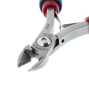 Tronex 5513 4.7" Oval Head Cutters Pliers High Quality Stainless Steel Jewelry Making <b>Wire</b> Cutting Tool Customized DIY - Product Image 1