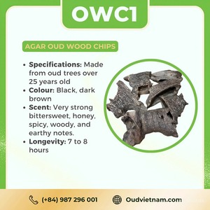 Chips de Madera de Oud Cultivada, Triple Calidad Superior, Fragancia Muy Dulce, Resina Rica en Aceite, Lujo OWC1, Alta Calidad, Vietnam - Product Image 2