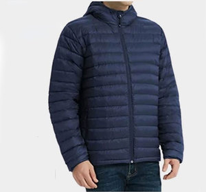 The New Style Unisex Ultra Lightweight Formal Front Logo <b>Packable</b> Long-Sleeve Full-Zip Bomber <b>Jacket</b> - Product Image 5