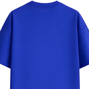 เสื้อยืดคอกลมโอเวอร์ไซส์ แขนสั้น ทรงหลวม ไหล่ตก ผ้าฝ้ายเรียบง่าย สไตล์สตรีทแวร์ รับผลิตตามสั่ง ขายส่ง ไซส์ XL - Product Image 4