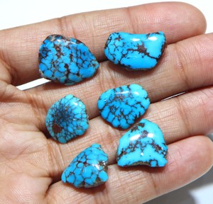 Tranches brutes de turquoise Prince Arizona, dalle de turquoise naturelle d'Arizona pour la fabrication de bijoux, vente en gros de pierres précieuses - Product Image 2