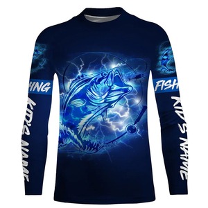 Camiseta de Pesca Transpirable de Secado Rápido con Diseño Personalizado, Sudadera con Capucha para Pesca, Protección UPF UV 50+, Ligera, para Hombre y Mujer - Product Image 4