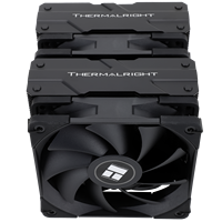 Pendingin CPU Thermalright Peerless Assassin 120 BLACK 157mm Dual Tower PWM Fans untuk Intel AMD PC