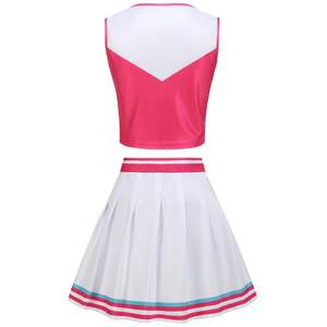 Tenue d'entraînement : Nouvelle Collection – Uniforme de Cheerleading en Gros, Contraste de Couleurs, Personnalisable pour Filles - Product Image 2