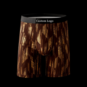 Wholesale Men's Printed Beaded <b>Boxer</b> Briefs Breathable Soft Underwear OEM ODM Private Label Wholesale Manufacturer - Product Image 3