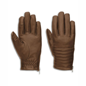 Gants en cuir chauds pour hommes, style opéra, à doigts entiers, doublés polaire, pour l'hiver froid, la conduite et les activités de plein air, équipement OEM - Product Image 4