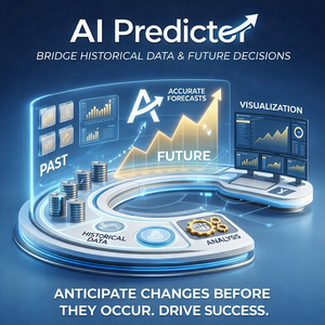การพยากรณ์เชิงอุตสาหกรรมและการวิเคราะห์เชิงทำนาย |   ระบบทำนายชุดข้อมูลแบบไทม์ซีรีส์ด้วยปัญญาประดิษฐ์ |   ซอฟต์แวร์ทำนายด้วยปัญญาประดิษฐ์ - มีจำหน่ายแบบ OEM - Product Image 1
