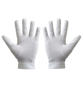 Guantes Masónicos de Algodón Blanco Sencillos, Suaves, Largos, Elegantes, para Uso Diario, para Todas las Estaciones, Accesorios de Vestimenta Masónica - Product Image 2