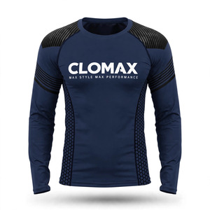เสื้อรัดกล้ามเนื้อ MMA แบบสั่งทำพิเศษ พิมพ์ลายด้วยความร้อน เป็นมิตรต่อสิ่งแวดล้อม ผลิตจากผ้าสแปนเด็กซ์/โพลีเอสเตอร์ สำหรับทุกเพศ ออกแบบเฉพาะบุคคล สำหรับการฝึกซ้อมและการแข่งขัน - Product Image 1