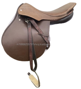 Silla de Montar Inglesa Premium de Cuero Hecha a Mano, Cómoda, Duradera, Ajuste Seguro, Ligera, para Equitación - Product Image 1