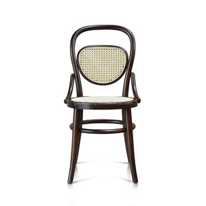 เก้าอี้ทานอาหารสไตล์โทเน็ต ฮอฟแมน โมเดิร์น สีเข้ม แข็งแรง ทนทาน ดีไซน์หวาย ไม้สัก ตกแต่งบ้าน ของขวัญวันครบรอบ - Product Image 2