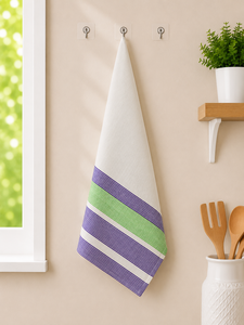 Striped Linen Kitchen Towel Quick Dry Tea Towel Absorbent <b>Drying</b> <b>Cloth</b> for Home Kitchen Cooking Baking - Product Image 1