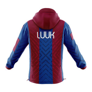 Custom Design Sublimated <b>Hooded</b> Windbreaker Ski <b>Jacket</b> Waterproof Windproof Breathable Outdoor <b>Rain</b> <b>Jacket</b> Manufacturer - Product Image 6