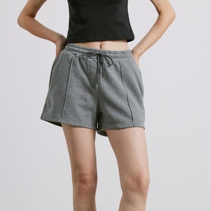 Women Relaxed Sweat Shorts Lightweight Stretch Fabric Casual Summer <b>Lounge</b> Wear Comfortable Fashion Bottoms - Product Image 4