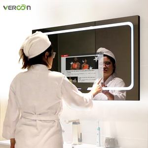 Vercon Smart Mirror Salle de bain Miroir magique Android 10.1 pouces Écran Bluetooth Wifi YouTube Écran miroir Hôtel 1200*700MM - Product Image 3