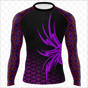 Nuevo Modelo 2026, Venta al Por Mayor, Camisetas de Compresión de Secado Rápido Personalizadas para Entrenamiento Físico en Gimnasio para Hombres - Product Image 5