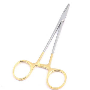 ชุดเครื่องมือผ่าตัดแบบตรง รุ่น TC Crile 20 ซม. คีมจับเข็มสแตนเลสทางการแพทย์ระดับมืออาชีพ ได้รับการรับรองมาตรฐาน CE - Product Image 1
