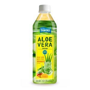 Jugo de Aloe Vera Tan Do 500ml Bajo en Grasa 100% Puro con Sabor a Piña, Maracuyá, Mango y Coco 10 Brix Botella Agitable 24 Unidades - Product Image 5