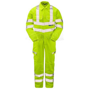 Vente en gros de vêtements de sécurité pour travailleurs de la construction veste ignifuge en nylon respirant pantalon vêtements de travail imperméables au feu - Product Image 2