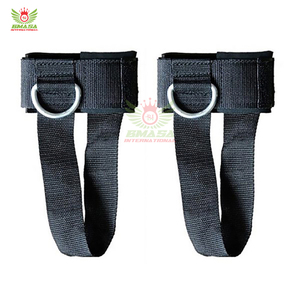 สายรัดข้อเท้านีโอพรีนแบบปรับได้ พร้อมแผ่นรองรับแรงกระแทก สำหรับเครื่องออกกำลังกายแบบสายเคเบิล เหมาะสำหรับการฝึกขา เพิ่มแรงต้านในการออกกำลังกาย ขายส่ง รับทำโลโก้ตามสั่ง OEM - Product Image 2