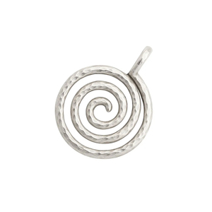 Collar Espiral de Plata de Ley 925 Hecho a Mano, Estilo Bohemio, Joyería Minimalista, Regalo de Cumpleaños para Mujer - Product Image 4