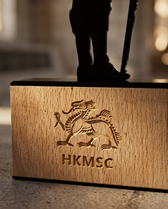 Honorary Commemoration Award for Outstanding Service Acrylic Wood Engraved Logo Durable Recognition Dedication - Product Image 6