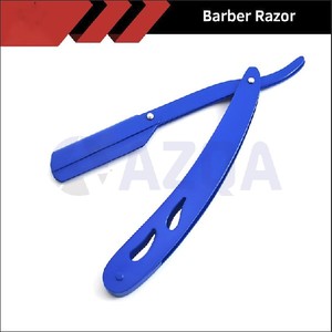 Premium Stainless Steel Barber Straight <b>Razor</b> with Red and Black Color Coated Professional Shaving Tool - Product Image 6