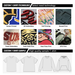 Customized Wholesale Good Quality Fashion <b>Round</b> Neck Heavy Apparel Plus Size Men's 260 250 240 230 220 Gsm Cotton T-shirts - Product Image 4