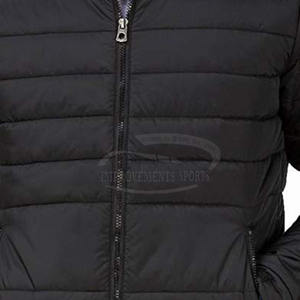 แจ็กเก็ตขนเป็ดแขนยาวสำหรับผู้ชายเสื้อแจ็กเก็ตมีกระเป๋าถอดออกได้ไซส์ XL ออกแบบได้ตามต้องการสำหรับฤดูหนาว - Product Image 3