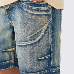 Premium Quality Loose Short Trousers Pants Denim Shorts Men Jeans Shorts Men Custom Wholesale Jeans Half Pant <b>Boy</b> Fashion - Product Image 6