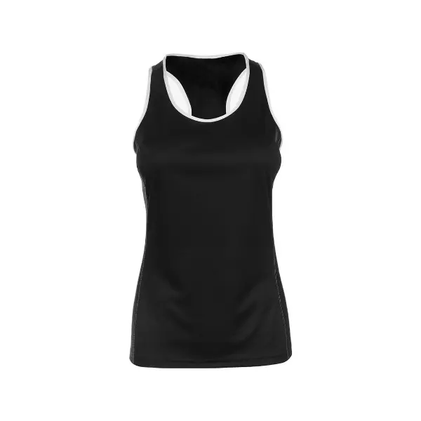 Perfect Women Tank Top for Working Out with Logo Custom Ladies Sport Tank Top Machine Washable 90% Polyester and 10% Spandex