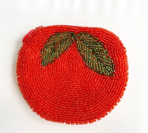 Beaded Hot Air <b>Balloon</b> Coin Purse Mini Handmade Bohemian Style Clasp Closure Unisex Accessory - Product Image 2