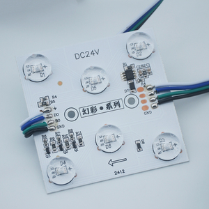 Caja de Luz Publicitaria RGBW Inteligente de 24V con Atenuación, Temperatura de Color Ajustable, Tiras LED de Membrana Suave, Colorida, Blockchain - Product Image 2