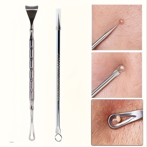 High Precision Blackhead <b>Remover</b> Acne Extractor <b>Tool</b> Pore Cleaner <b>Tool</b> Face Skin Care Needle Dual-Ended Design - Product Image 4