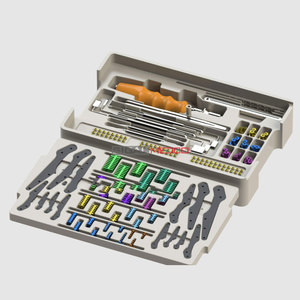 Juego de Implantes Ortopédicos Veterinarios, Placas Óseas de Acero Inoxidable, Kit Quirúrgico con Instrumentos, Manual, Certificado CE, 2.0mm 2.4mm 2.5mm - Product Image 6
