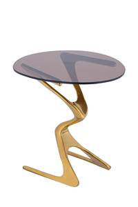 Solid Wood Side <b>Table</b>, Round <b>End</b> <b>Table</b>, Modern Accent <b>Table</b>, Living Room Furniture, Wooden Coffee <b>Table</b> - Product Image 4