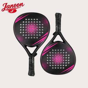 Lightweight Carbon Fiber Padel Rackets Professional Paddle Racquet EVA Core Custom Padel Tennis Bat OEM Custom Padel Racket - Product Image 4