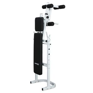 Panca da Allenamento Regolabile con Rack per Bilanciere e Leg Developer, Pieghevole per Home Gym, per Allenamento di Forza Giovanile - Product Image 2