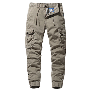 2026 Winter High Quality Wholesale Cotton Spandex <b>Woven</b> Straight Fit <b>Men</b> Cargo <b>Pants</b> - Product Image 1