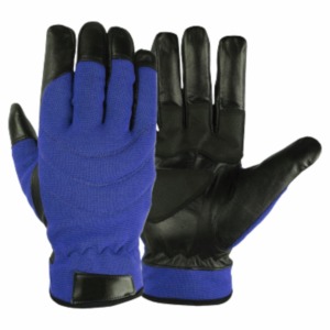 Guantes Tácticos de Cuero, Completos, Marrón y Negro, Antideslizantes, Protección para Hombre para Actividades al Aire Libre - Product Image 6
