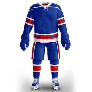 Uniforme de Hockey sobre Hielo de Último Diseño, Alta Calidad, Nueva Llegada, Hecho de Nailon, Logotipo Personalizado, Estilo Deportivo, para Todas las Temporadas - Product Image 4