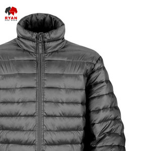เสื้อแจ็คเก็ตพัฟเฟอร์แบบกำหนดเองสำหรับผู้ชาย ยี่ห้อ Ryan Pro Gear ผลิตจากผ้าระบายอากาศได้ดี พร้อมโลโก้แบบกำหนดเอง ดีไซน์ OEM - Product Image 3