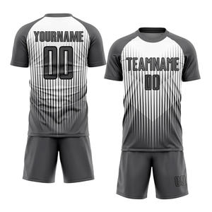 Camiseta de Fútbol para Hombre, Alta Calidad, Transpirable, Secado Rápido, Antibacteriana, 100% Poliéster, Manga Corta, Cuello en V, Frente Liso, Personalizable - Product Image 3
