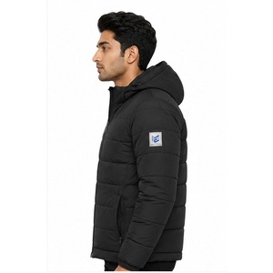 Chaqueta de Plumón para Hombre de Alta Calidad, Cálida para Invierno, Estándar, de Lona Transpirable para Exteriores, Personalizada, Cómoda y Elegante con Cuello Alto - Product Image 2