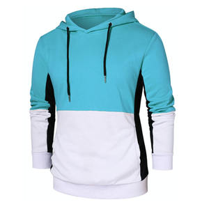 เสื้อฮู้ดผู้ชายแบบสวมหัว ผ้าถักโพลีเอสเตอร์ 100% ระบายอากาศได้ดี เป็นมิตรกับสิ่งแวดล้อม แขนยาว มีกระเป๋า  รับสกรีนโลโก้ - Product Image 2